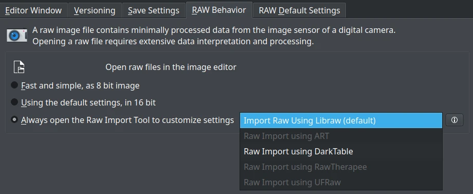 Raw Import Plugins