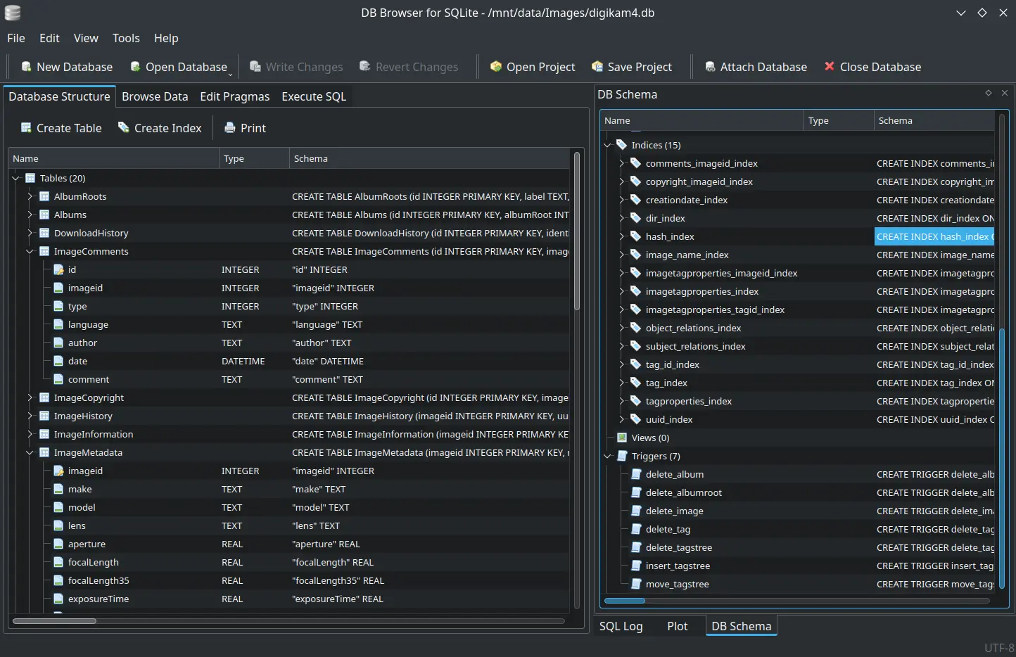 SQlite Browser 