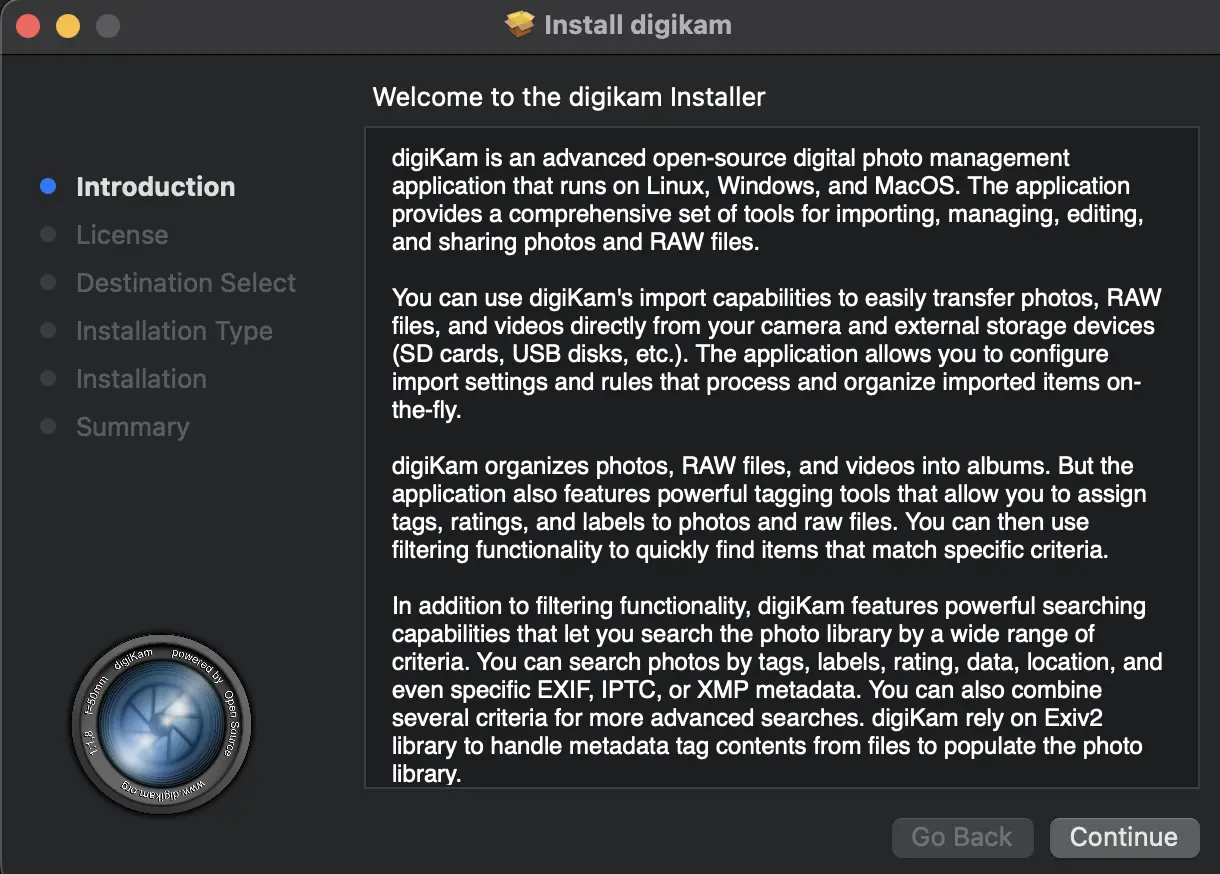 digiKam macOS Package