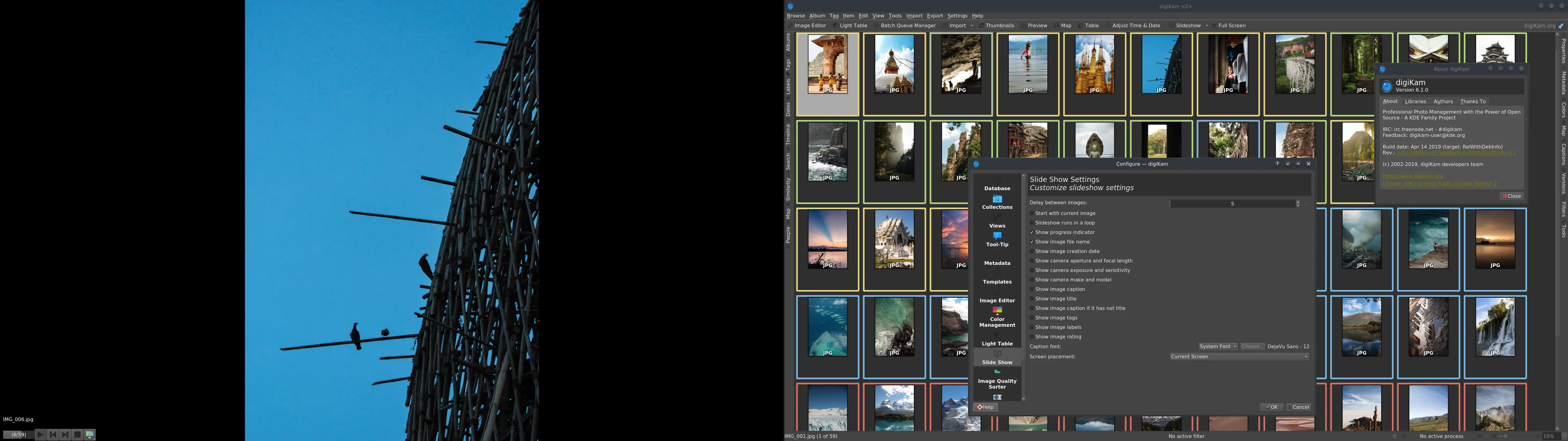 The Slideshow Tool in Action