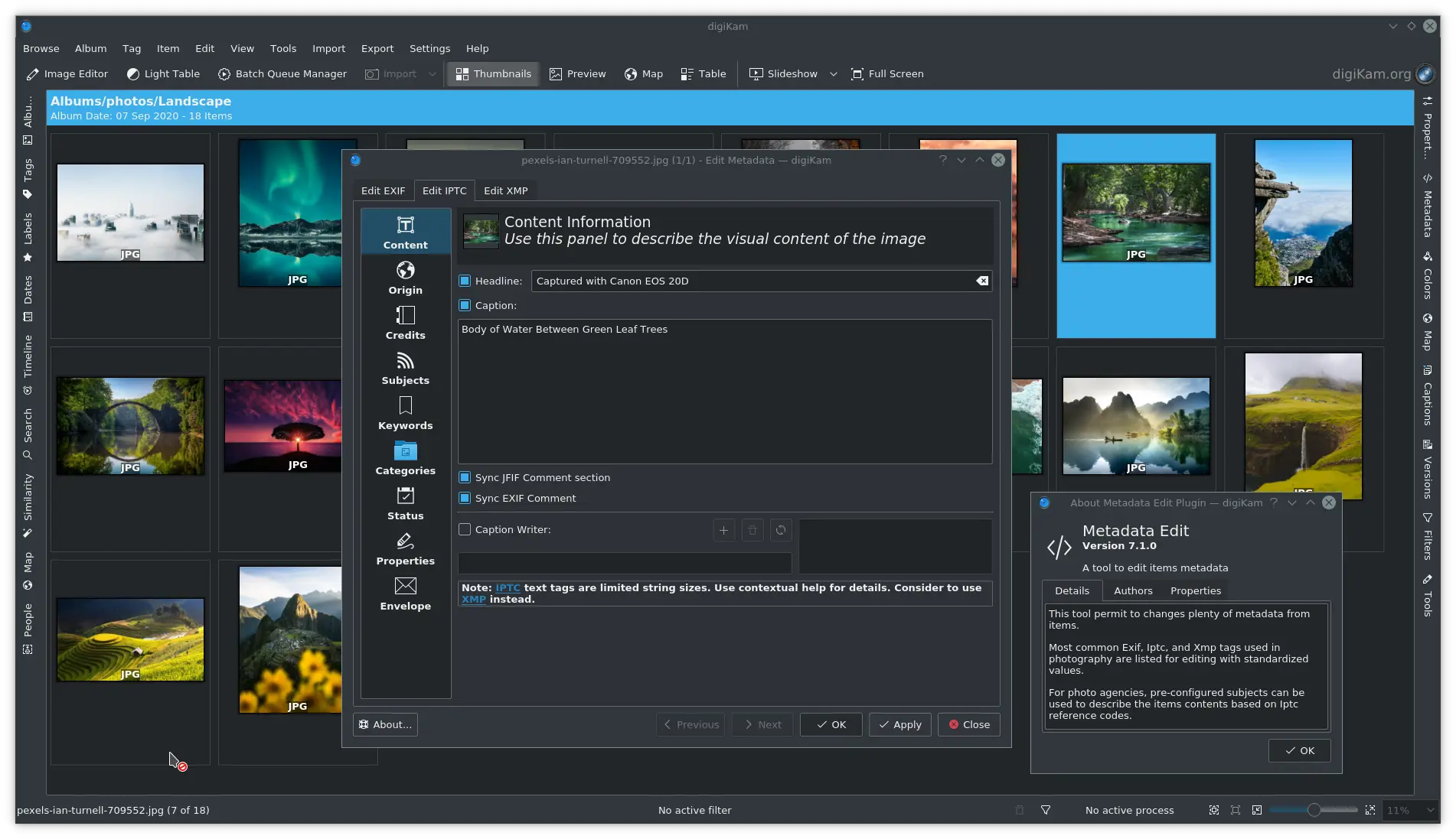 digikam 7.0.0 and Canon CR3 support