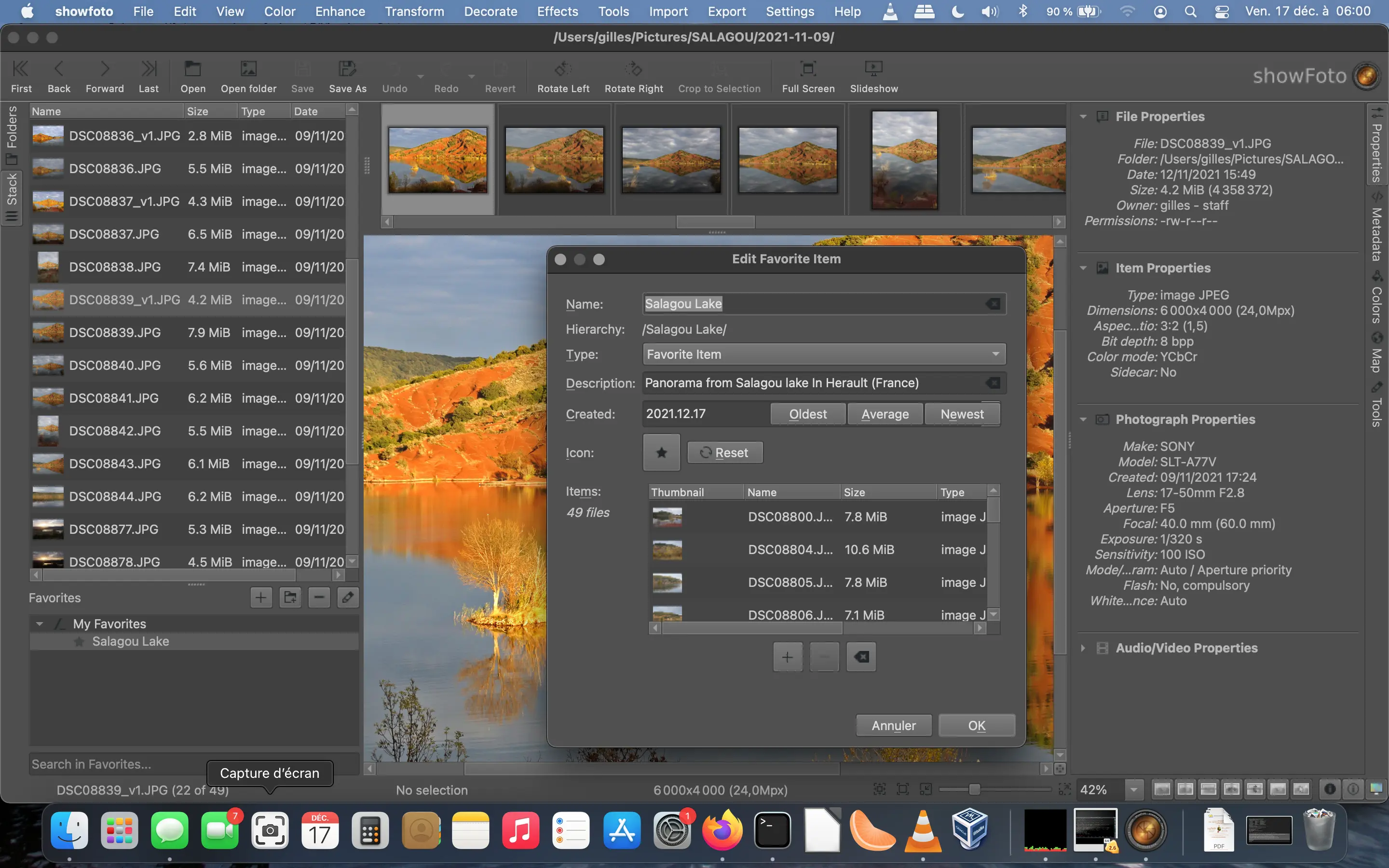 Showfoto 7.4.0 With Stack-View from Left Sidebar